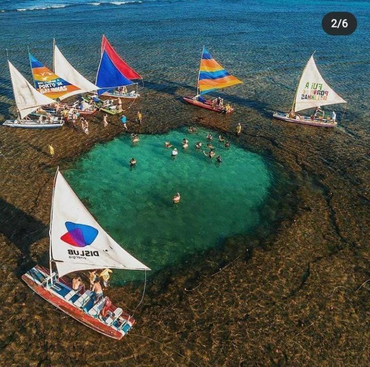 Lindo Apartamento Porto De Galinhas - Ipojuca - Com Churrasqueira E Piscina Eksteriør bilde